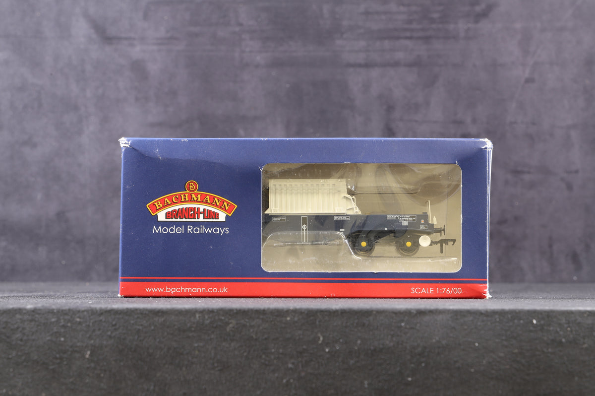 Bachmann OO 38-345K FNA Nuclear Flask Wagon Flat Floor &#39;550011&#39; DRS Blue Excl. Bachmann Collectors&#39; Club Ltd Ed 252/ 504