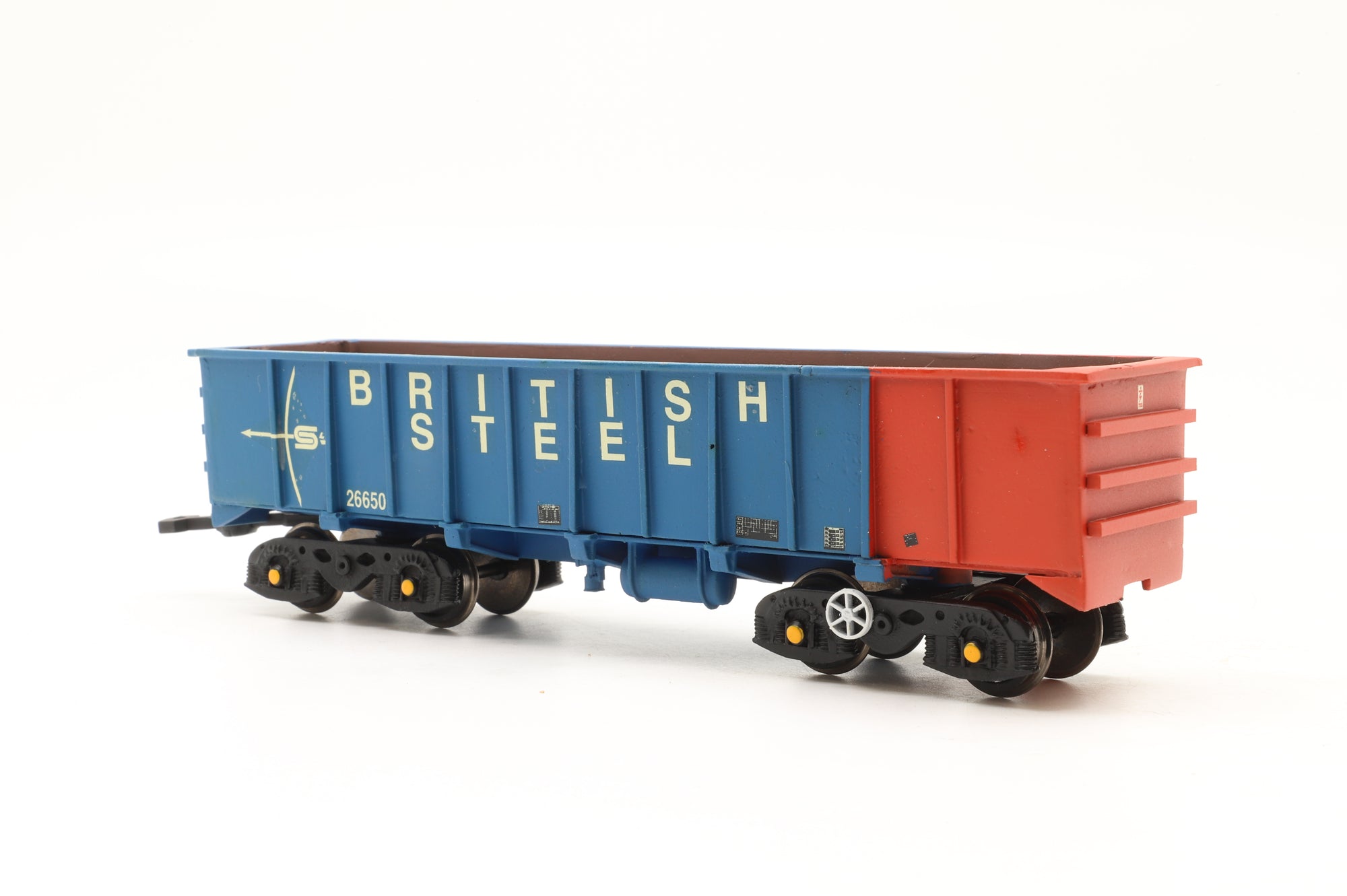 Kit-Built OO Rake of 18 JNA Wagons in British Steel Livery