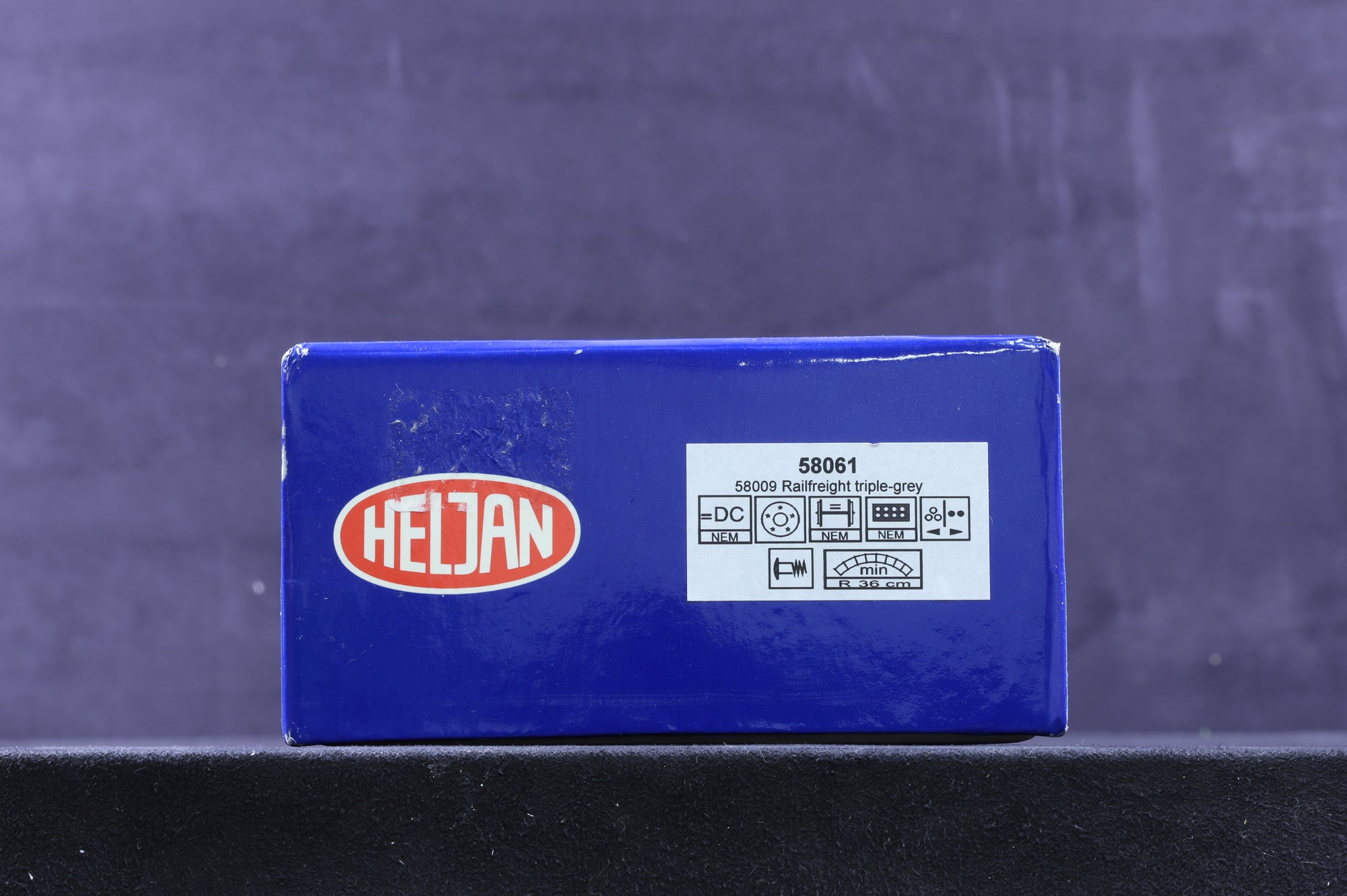 Heljan OO 5806 Class 58 '58009' Railfreight Sector Grey Mainline Branding