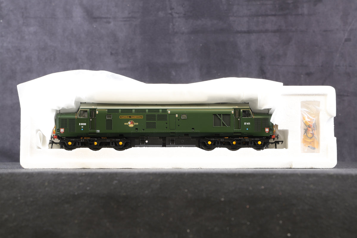 Bachmann OO 32-375K Class 37/4 D6990 &quot;Castell Caerffili/Caerphilly Castle&quot; in BR Green - Limited Edition 42/504