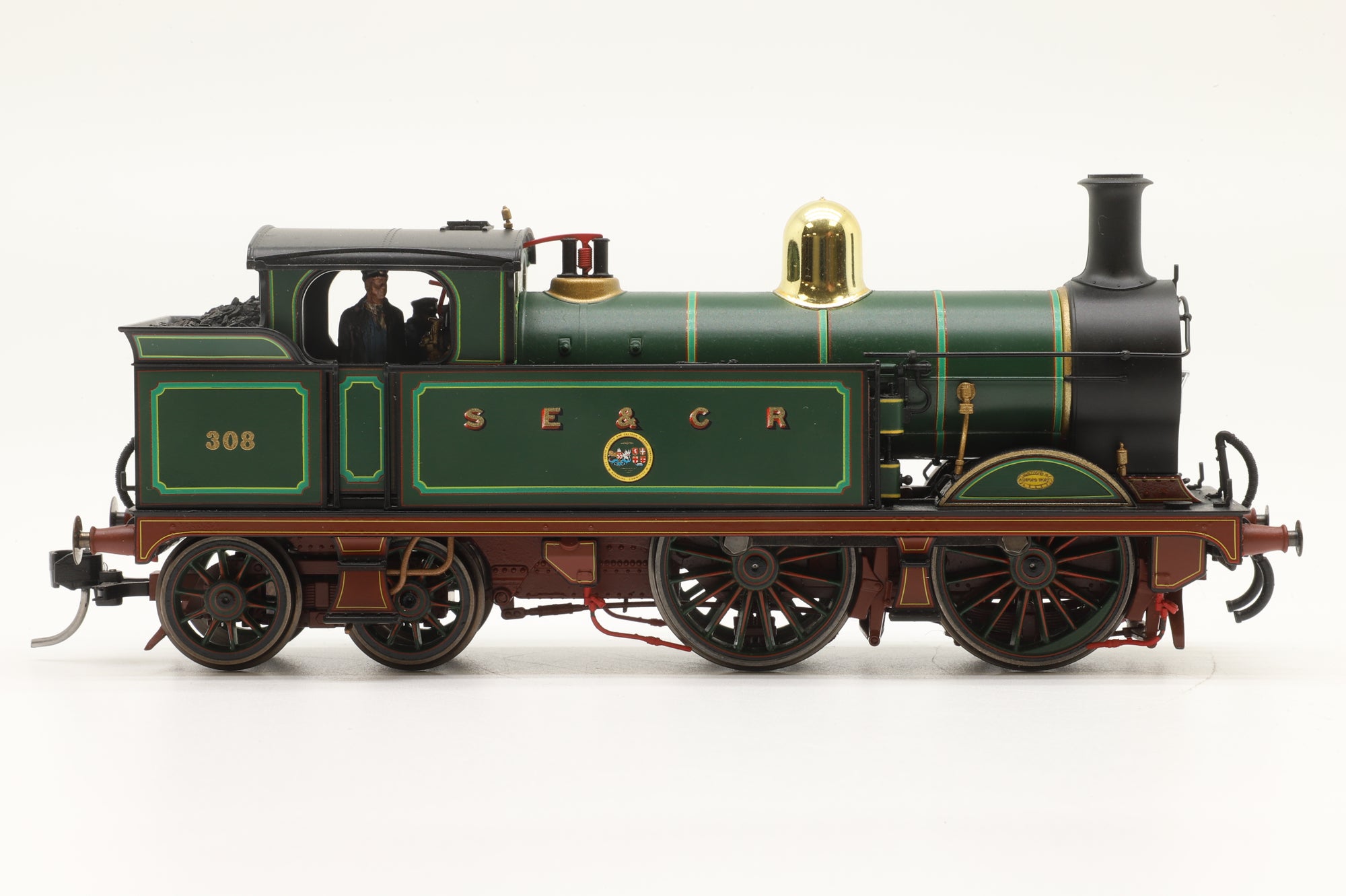Hornby OO R3538 Wainwright H Class '308' SECR Green DCC Sound