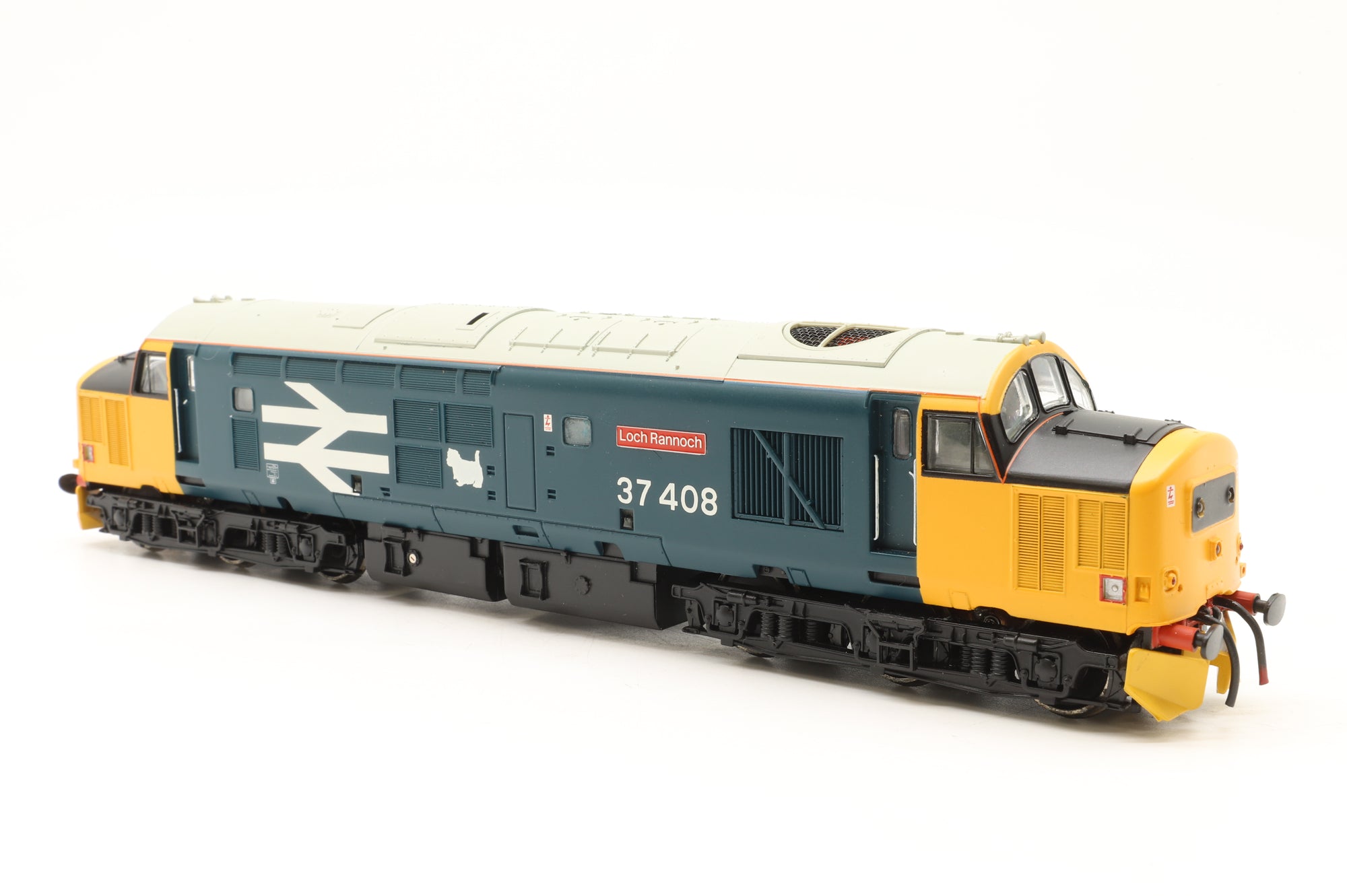 Bachmann OO 32-377 Class 37/4 Diesel '37408' 'Loch Rannoch' BR Blue Large Logo