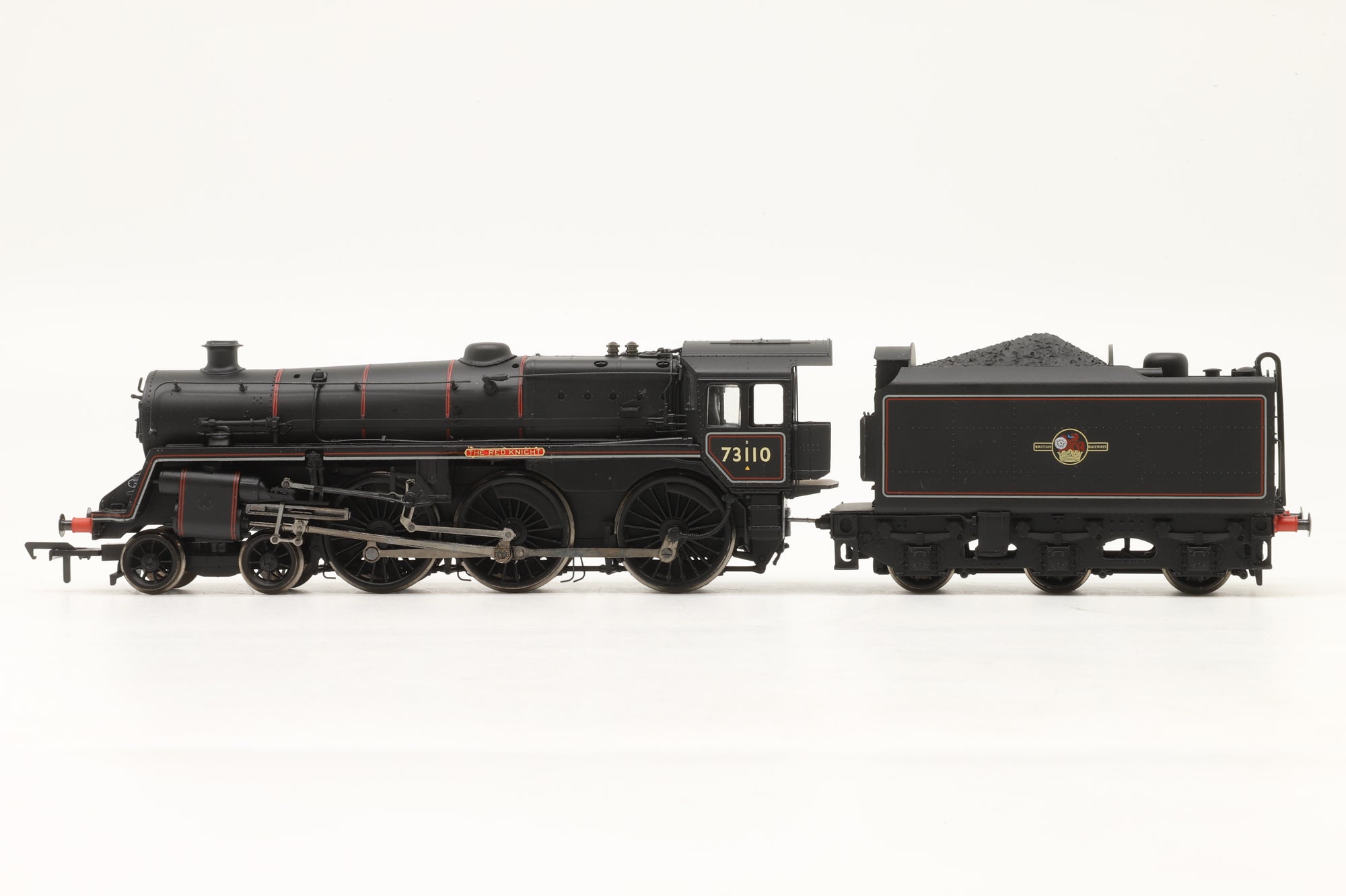 Bachmann OO 32-506 Standard Class 5MT '73110' 'The Red Knight' BR Black L/C BR1F Tender