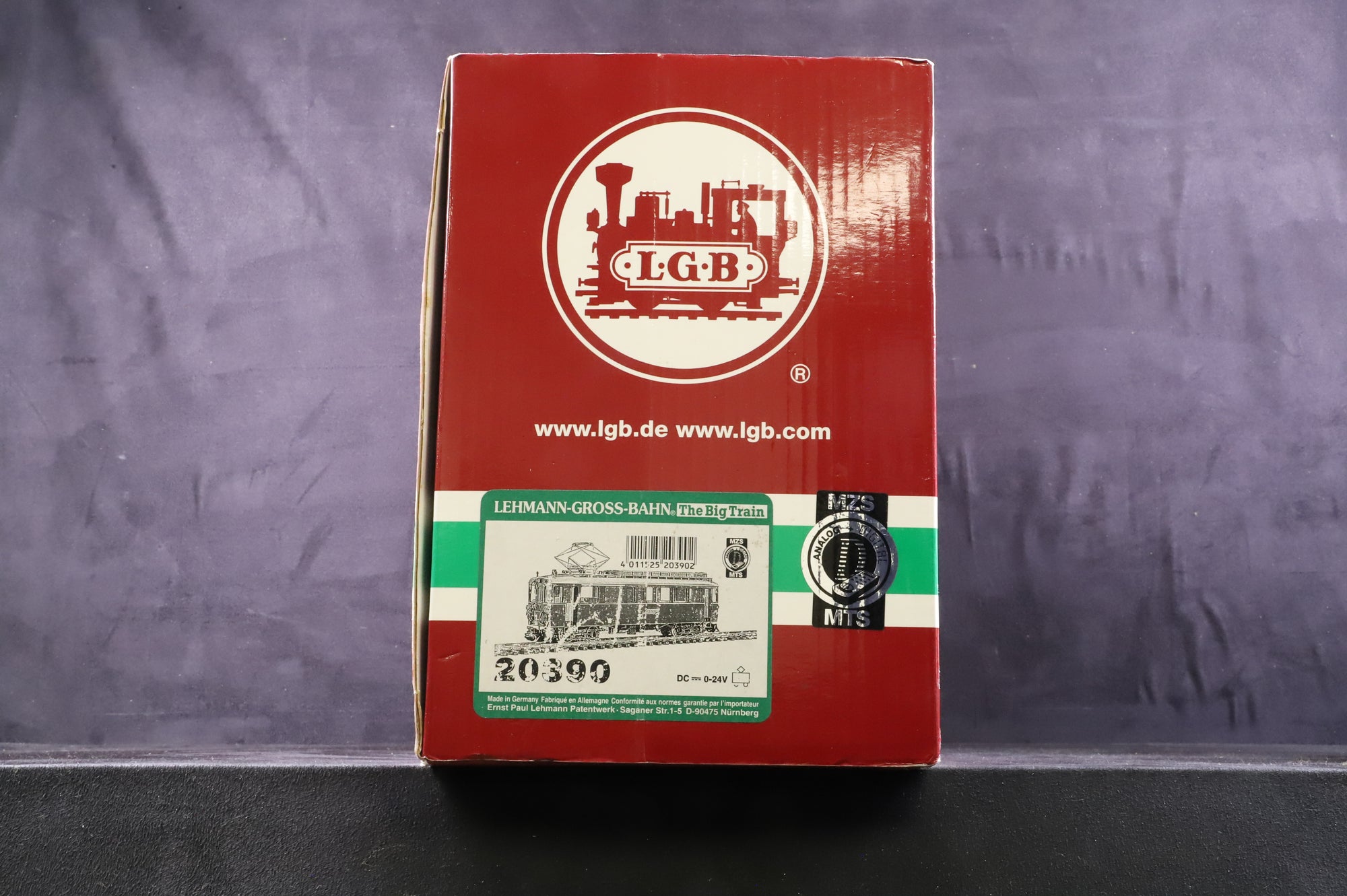 LGB G 20390 RhB Railcar ABe 4/4 34 DCC