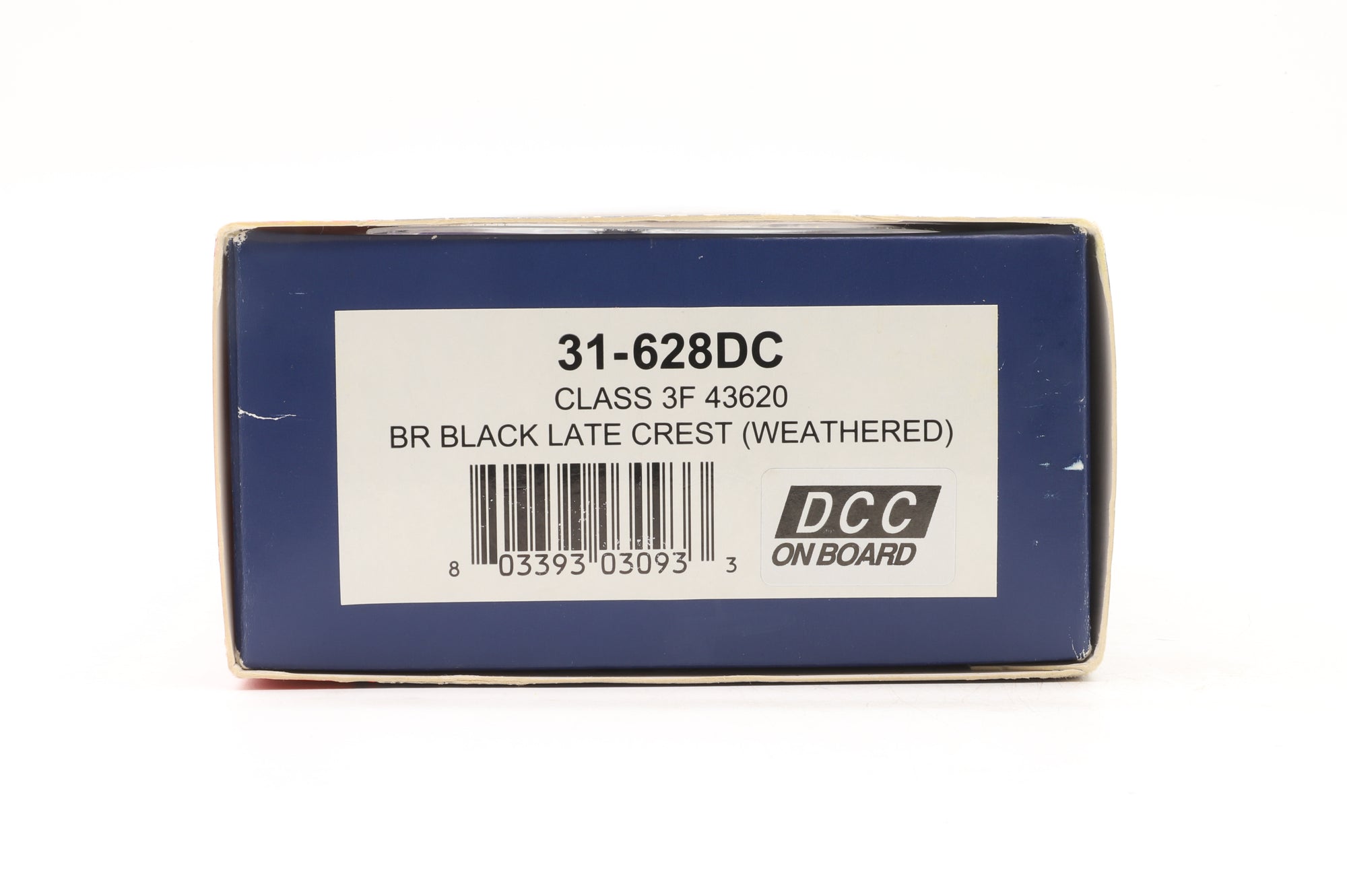 Bachmann OO 31-628DC Class 3F '43620' BR Black L/C Weathered DCC Fitted