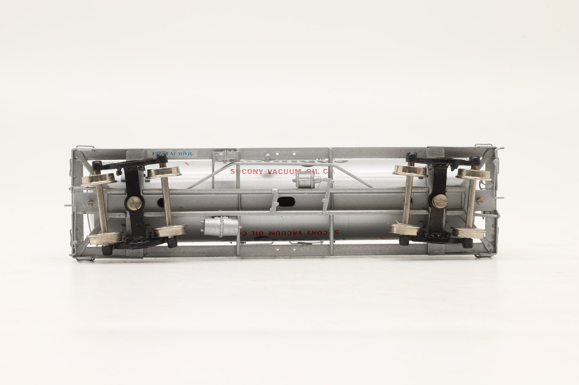 Iron Horse HO Brass 15656 8,000 Gallon Tank Car in Mobile Gas Silver
