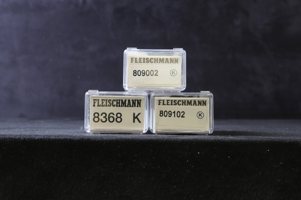 Fleischmann N Rake Of 3 DRG Passenger Coaches Inc. 809002, 89102 &amp; 8368
