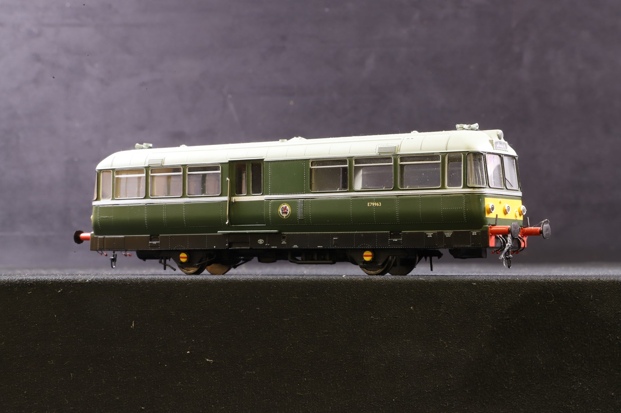 Heljan WORKSHOP OO 8702 Railbus W&M E79963 Dark Green Small Yellow Panels NON RUNNER