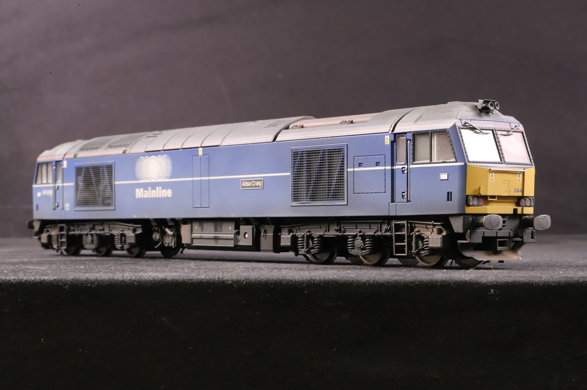 Hornby OO R2490 Class 60 &#39;60044&#39; Diesel Locomotive Mainline Renamed &amp; Weathered