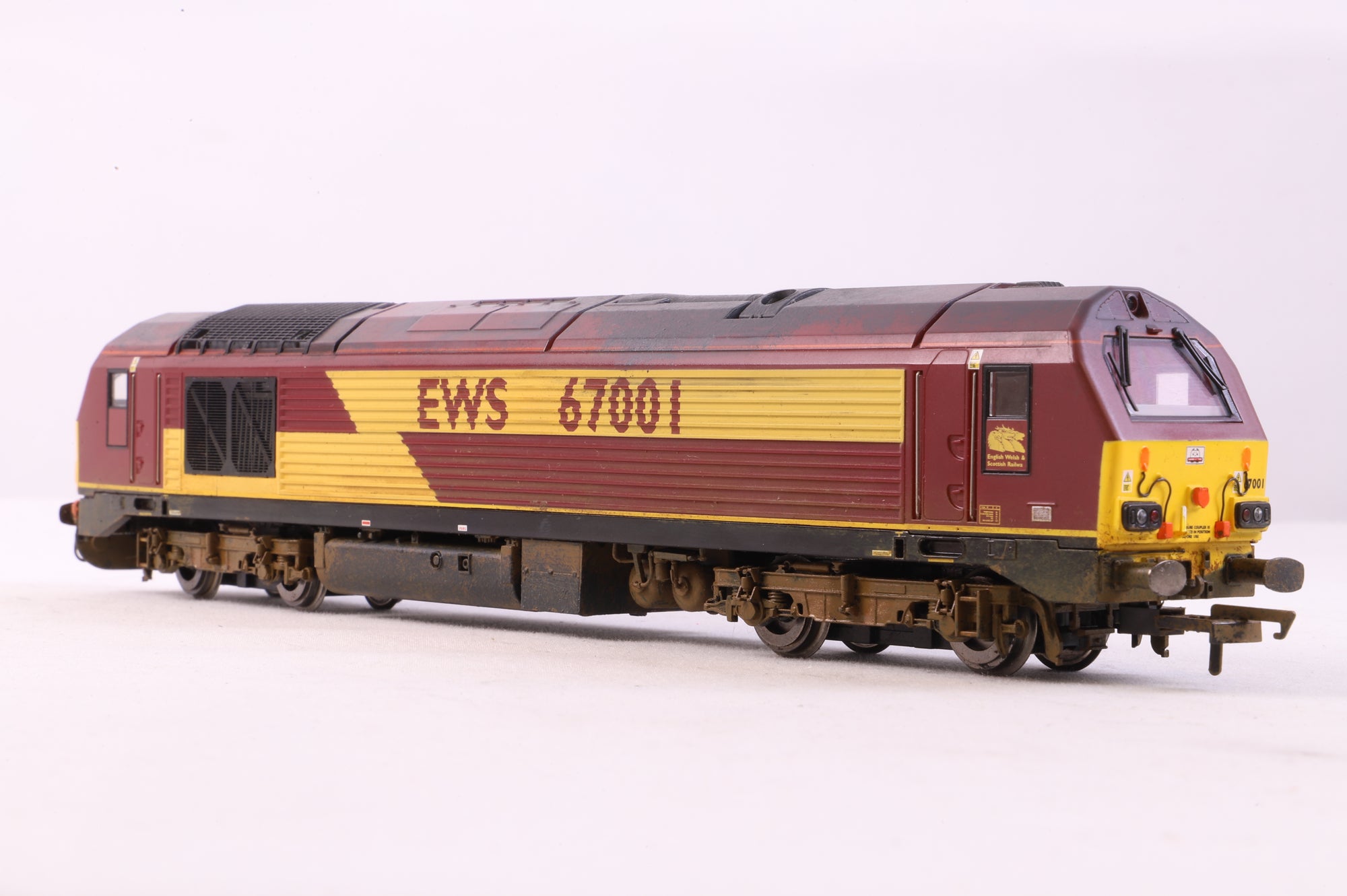 WORKSHOP Hornby OO R3040 EWS Bo-Bo Diesel Electric Class 67 '67001', DCC Fitted
