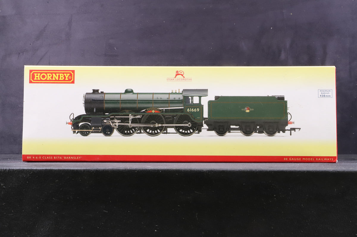 Hornby OO R3003 BR 4-6-0 Class B17/6 &#39;Barnsley&#39;