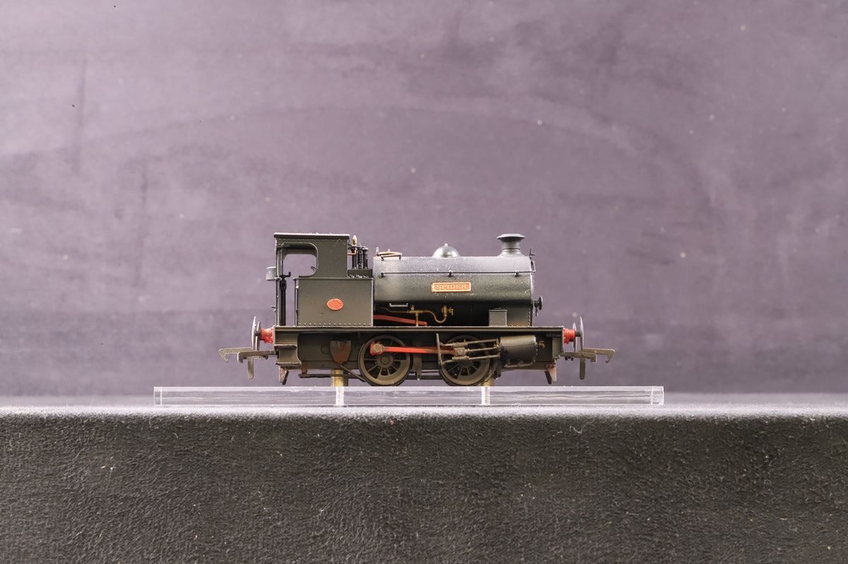 Dapol OO 4S-024-007TMC  Hawthorn Leslie &#39;Spider&#39; Green Black Park Colliery Weathered
