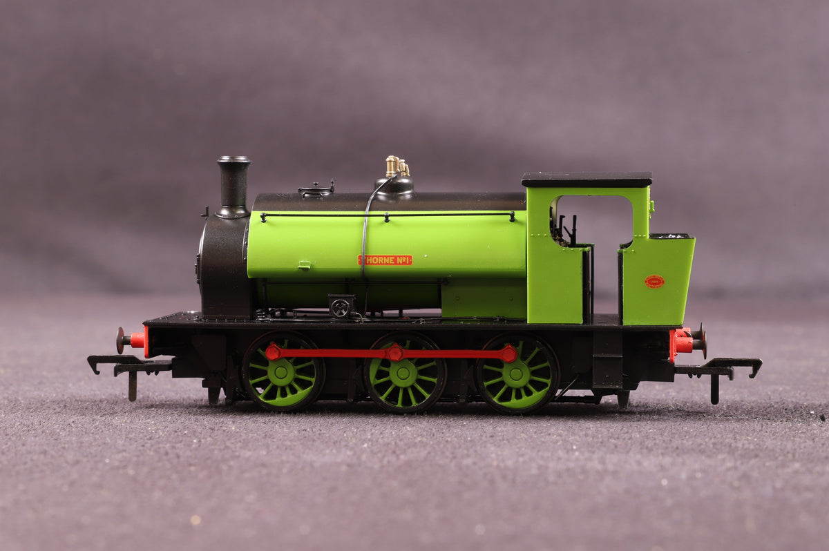 Rapido OO 903007 Hunslet 16IN 0-6-0ST Plain Green &#39;Thorne No.1&#39;