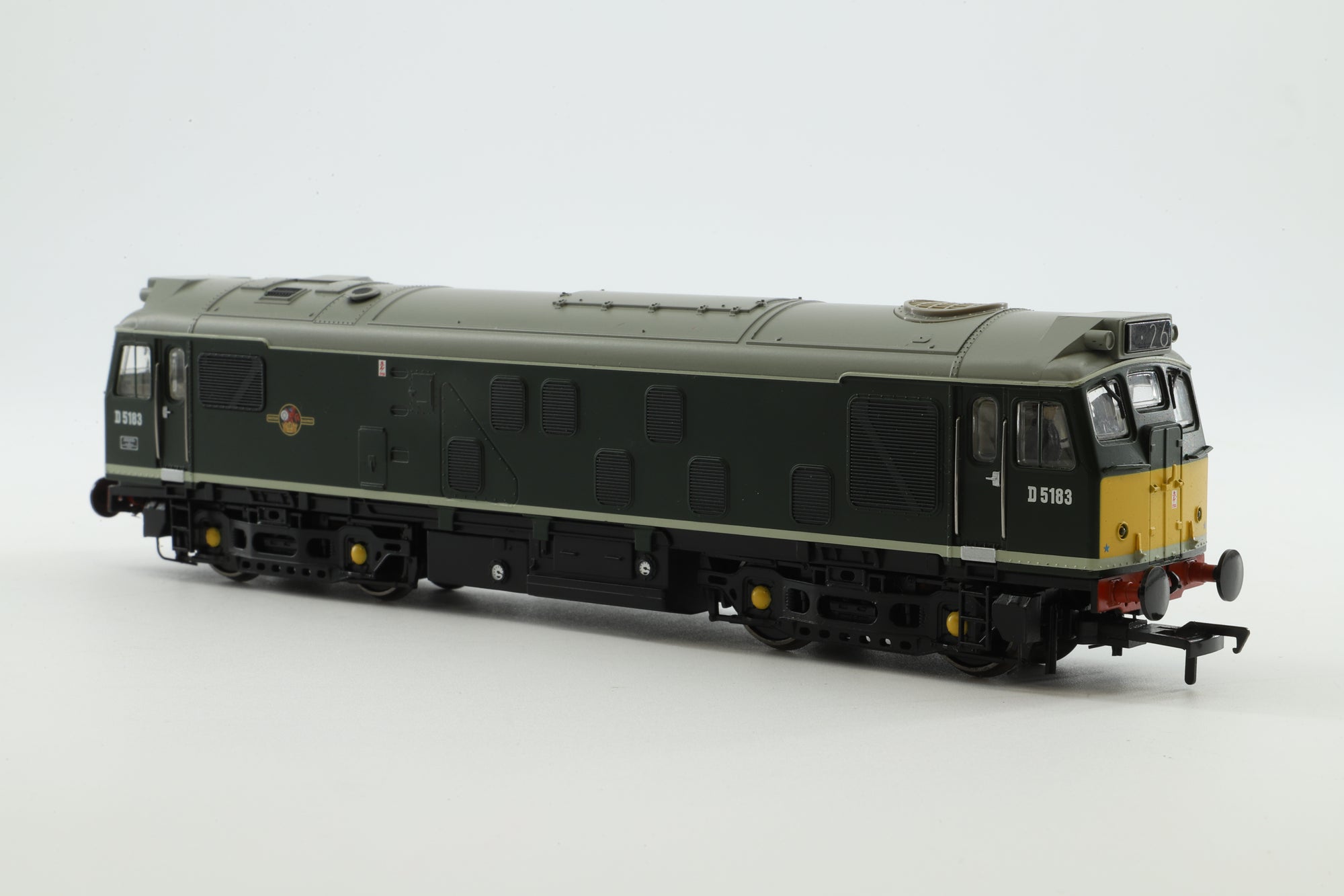 Bachmann OO 32-330DS Class 25/1 D5183 in BR Green w/ SYPs - DCC Sound