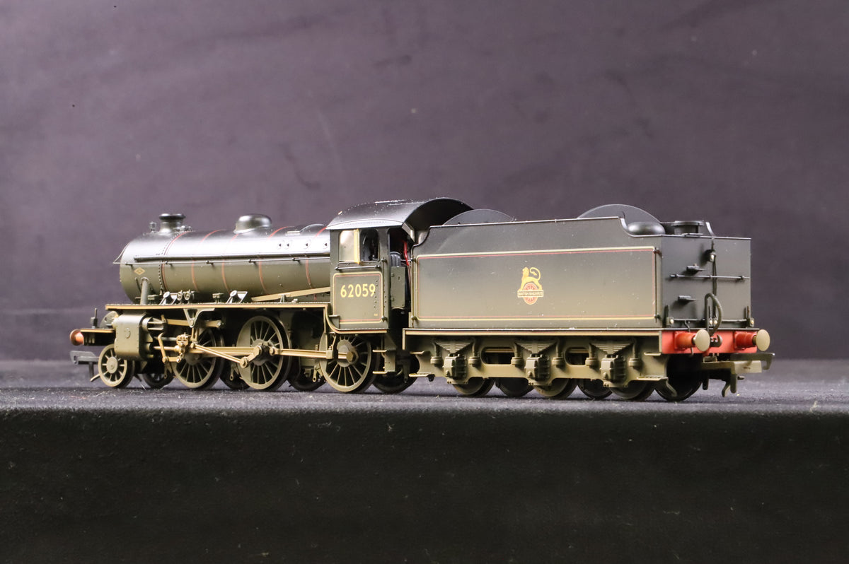 Hornby OO R3305 Class K1 62059 in Lined BR Black w/ Early Crests - Weathered