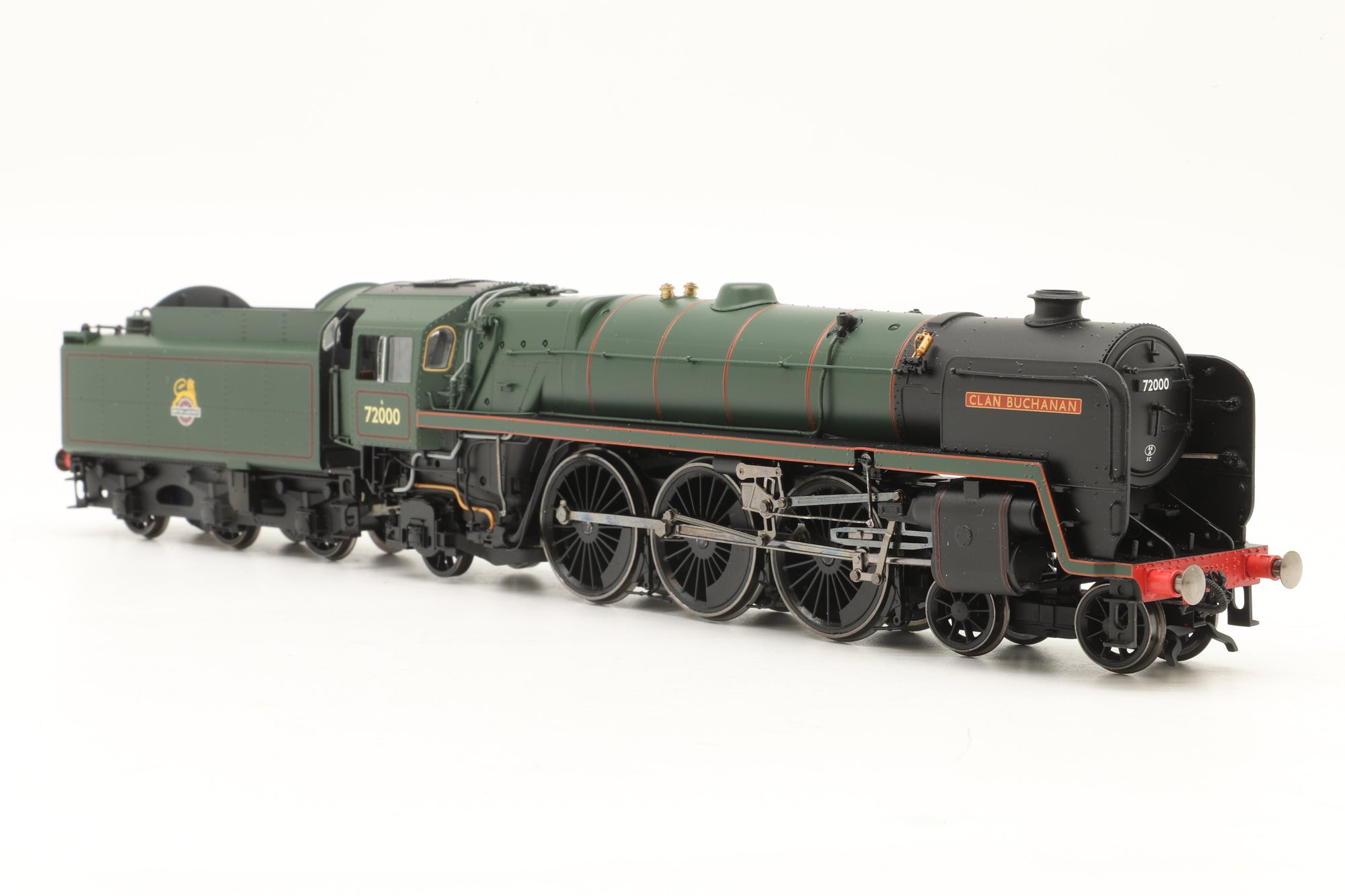 Hornby OO R2846 Clan Class 72000 'Buchanan' in Lined BR Green w/ Early Crests
