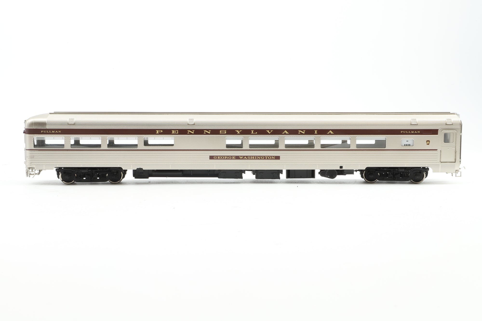 Samhongsa/Challenger Imports HO Brass Rake of 14 Pennsylvania Railroad 'Congressional', C-2A, C-2B & C-F1