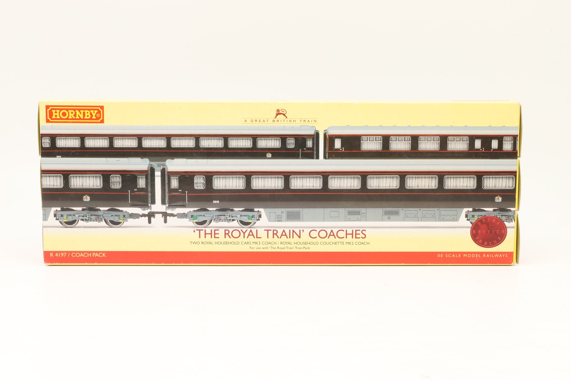 Hornby OO R4197 'The Royal Train' Coach Pack