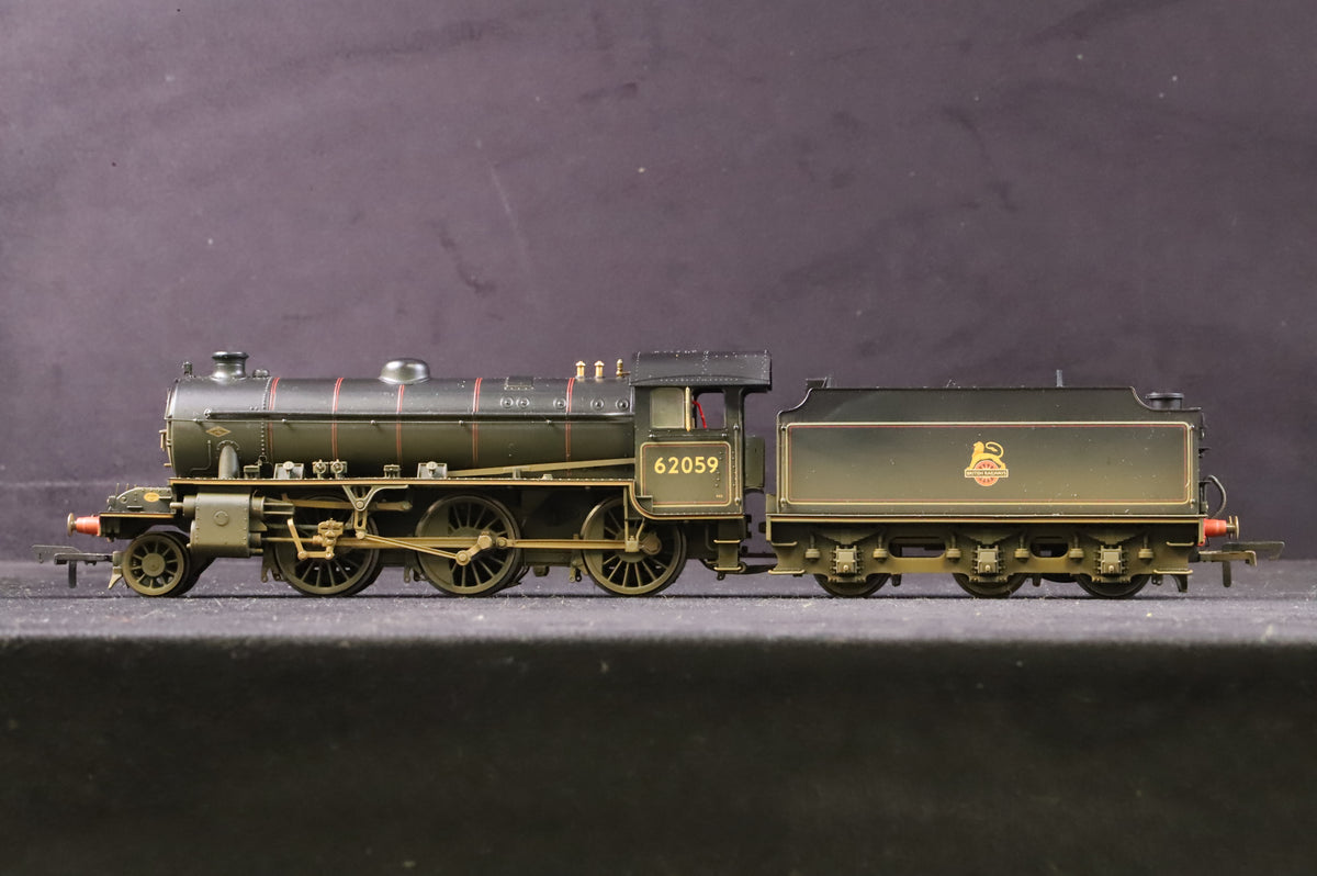 Hornby OO R3305 Class K1 62059 in Lined BR Black w/ Early Crests - Weathered