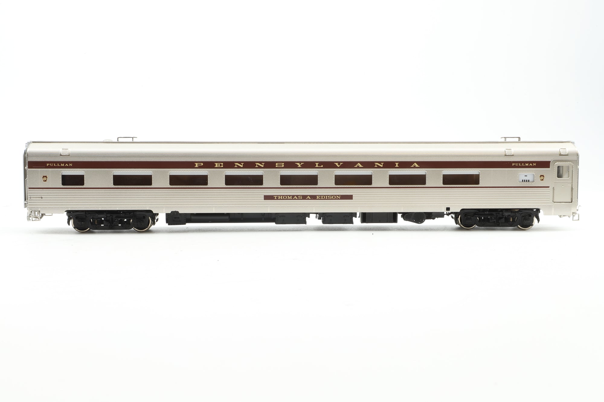 Samhongsa/Challenger Imports HO Brass Rake of 14 Pennsylvania Railroad 'Congressional', C-2A, C-2B & C-F1