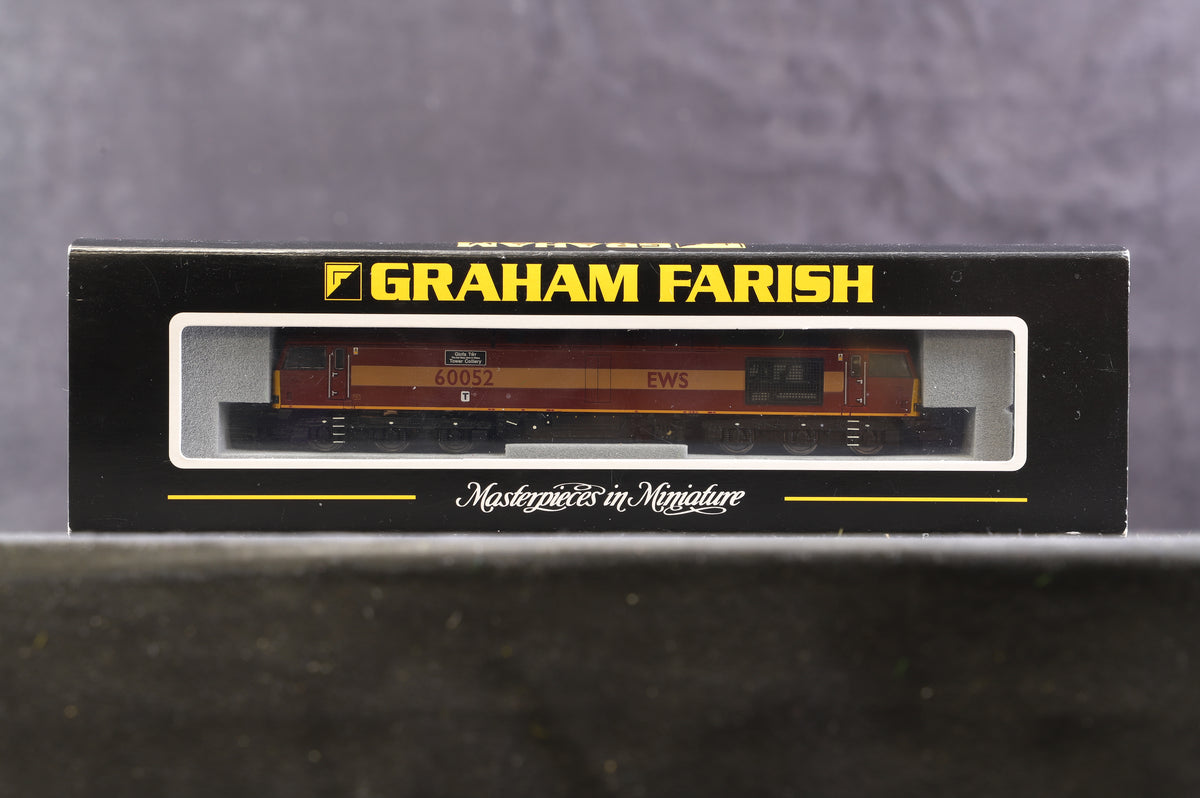 Graham Farish N 371-350 Class 60 Diesel &#39;60052&#39; &#39;Glofa Twr&#39; EWS