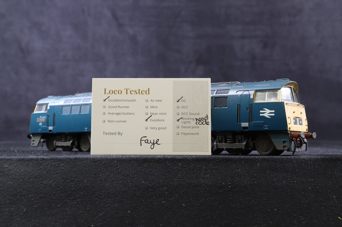 Heljan OO 5202 Class 52 &#39;D1026&#39; &#39;Western Centurion&#39; BR Blue Renumbered Weathered