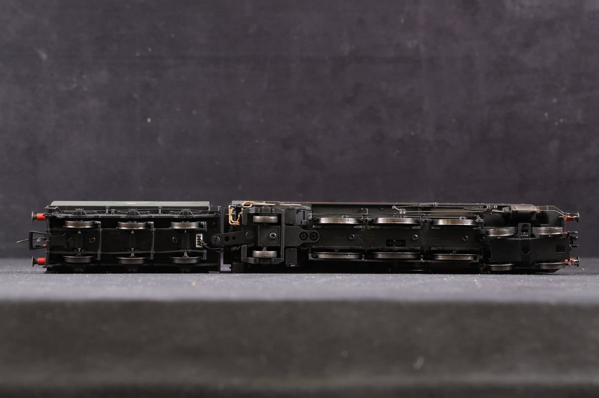 Hornby OO R3203 4-6-2 Rebuilt West Country Class &#39;Launceston&#39; &#39;34012&#39; BR Green L/C Weathered Renamed &amp; Renumbered