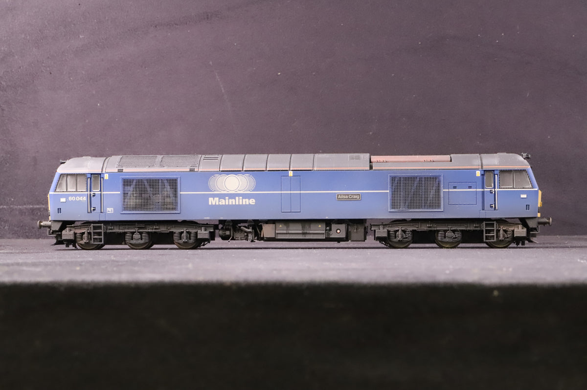 Hornby OO R2490 Class 60 &#39;60044&#39; Diesel Locomotive Mainline Renamed &amp; Weathered