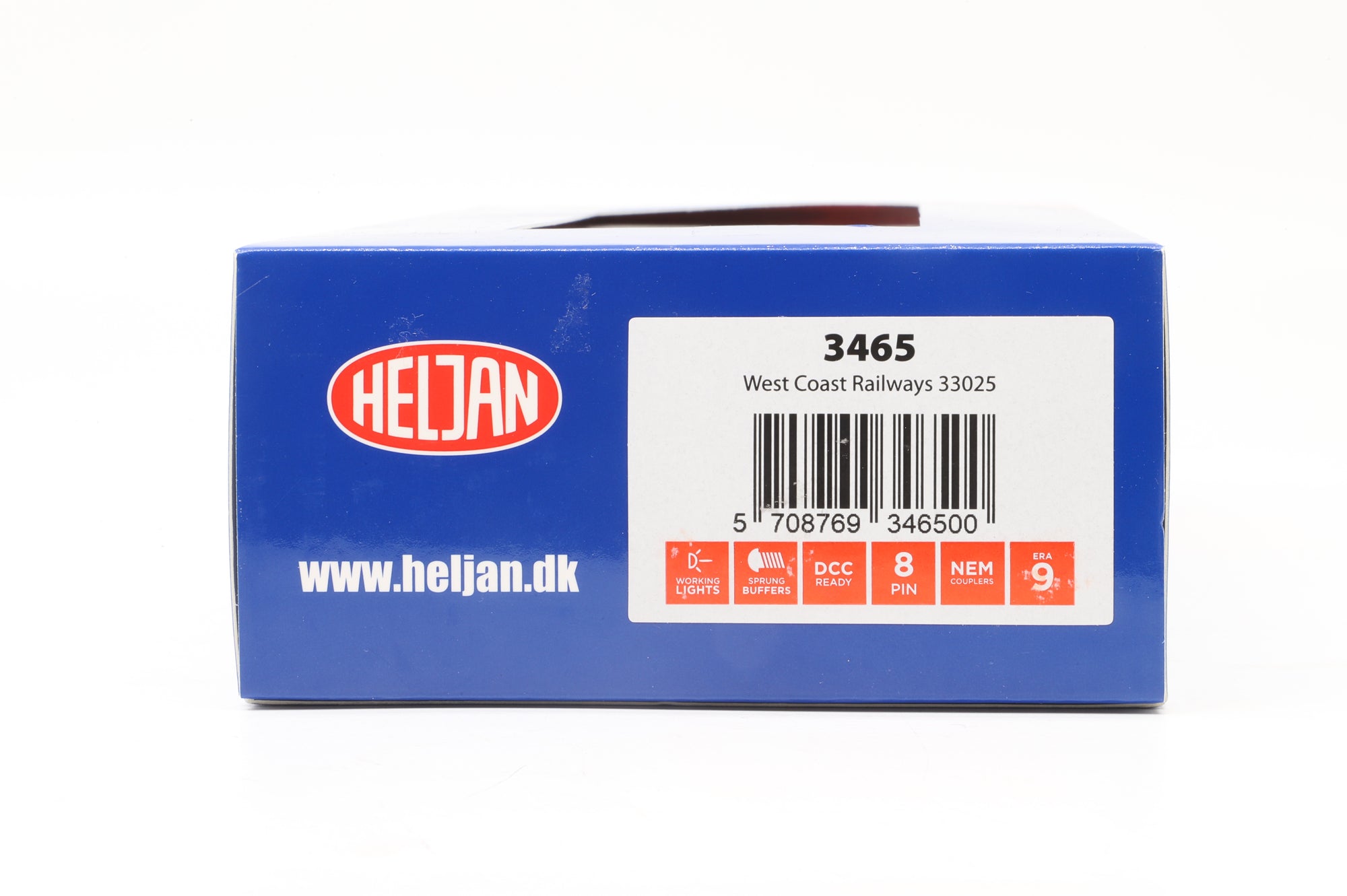Heljan OO 3465 Class 33 '33025' Diesel Locomotive WCRC