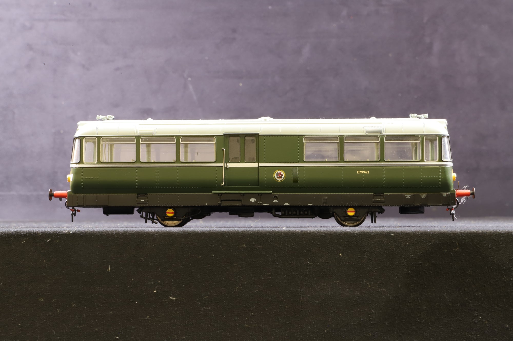 Heljan WORKSHOP OO 8702 Railbus W&M E79963 Dark Green Small Yellow Panels NON RUNNER