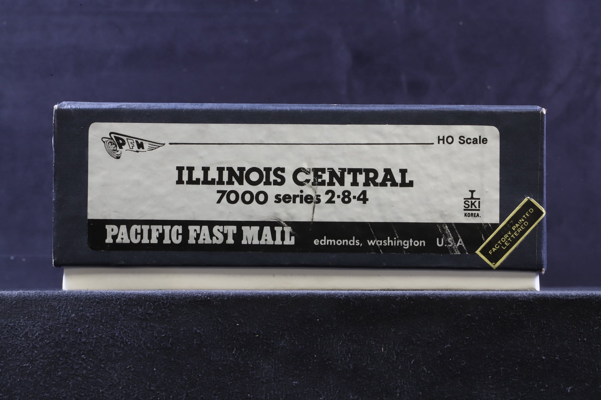 Pacific Fast Mail HO Brass 2-8-4 Illinois Central 7000 Series '7044'