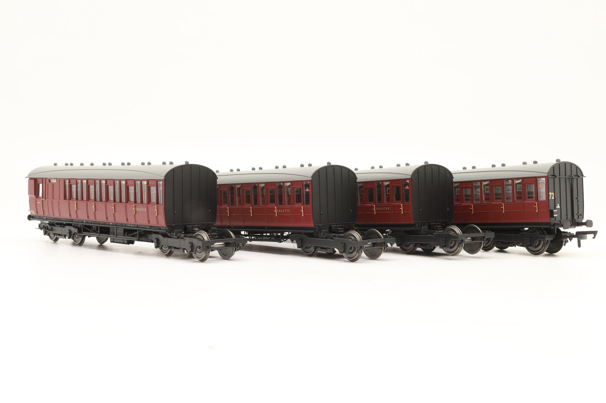 Clark Railworks OO C2003A Quad Art Set No. 72A in BR Maroon