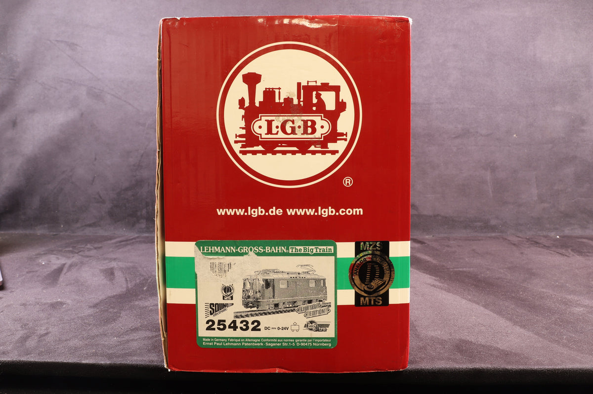 LGB G 25432 RhB Ge4/4 II Electric Loco &#39;611&#39; Ltd Ed., DCC Sound