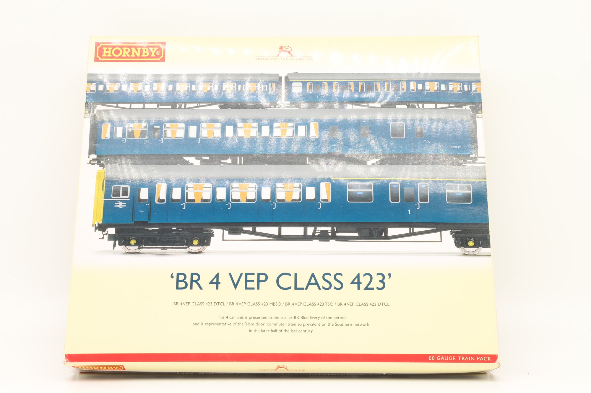 Hornby OO R2946 BR 4 VEP Class 423 Train Pack, DCC Sound