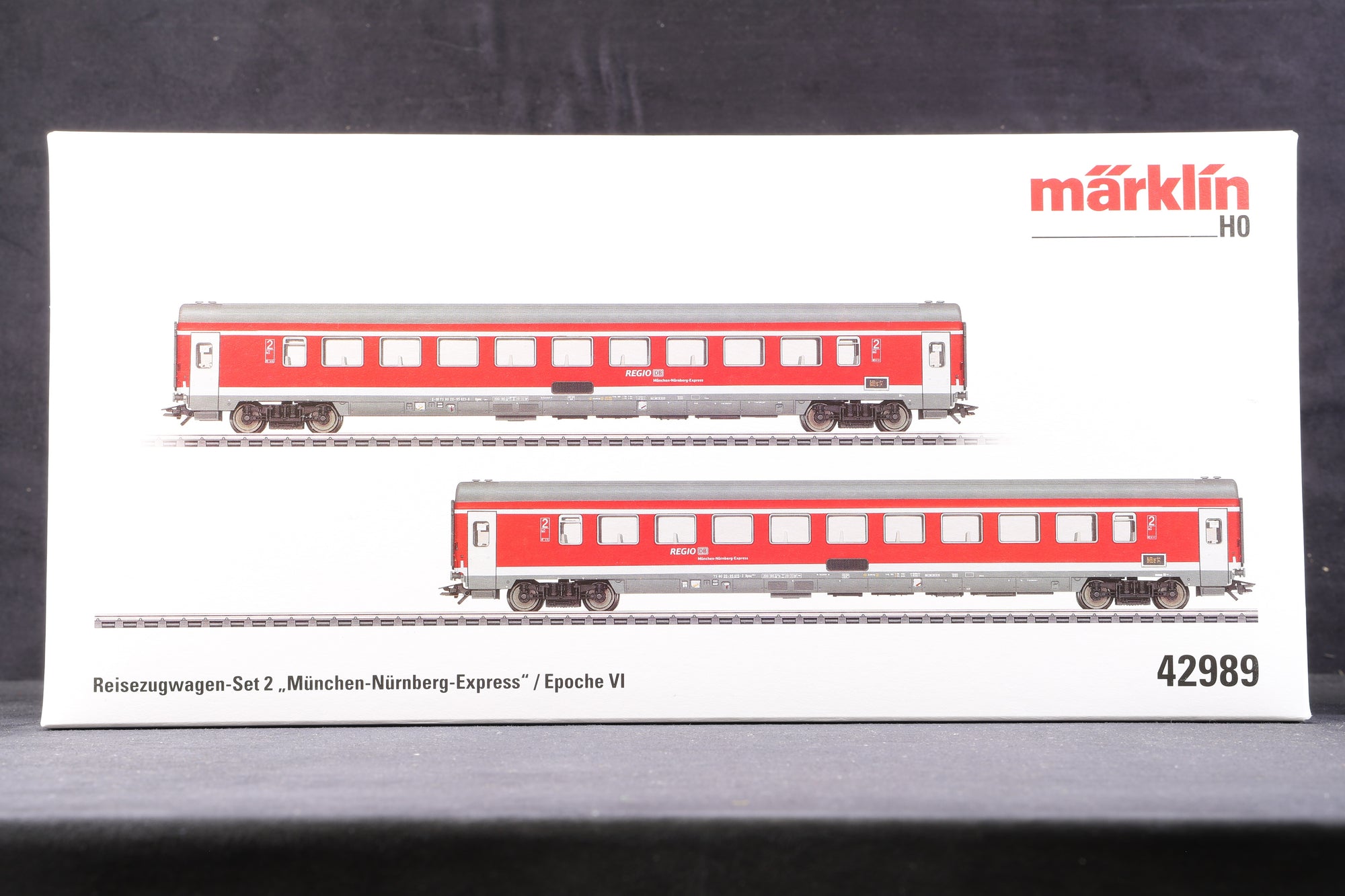 Marklin HO 42988 & 42989 Munich-Nuremberg 6 Car Express, MFX Sound