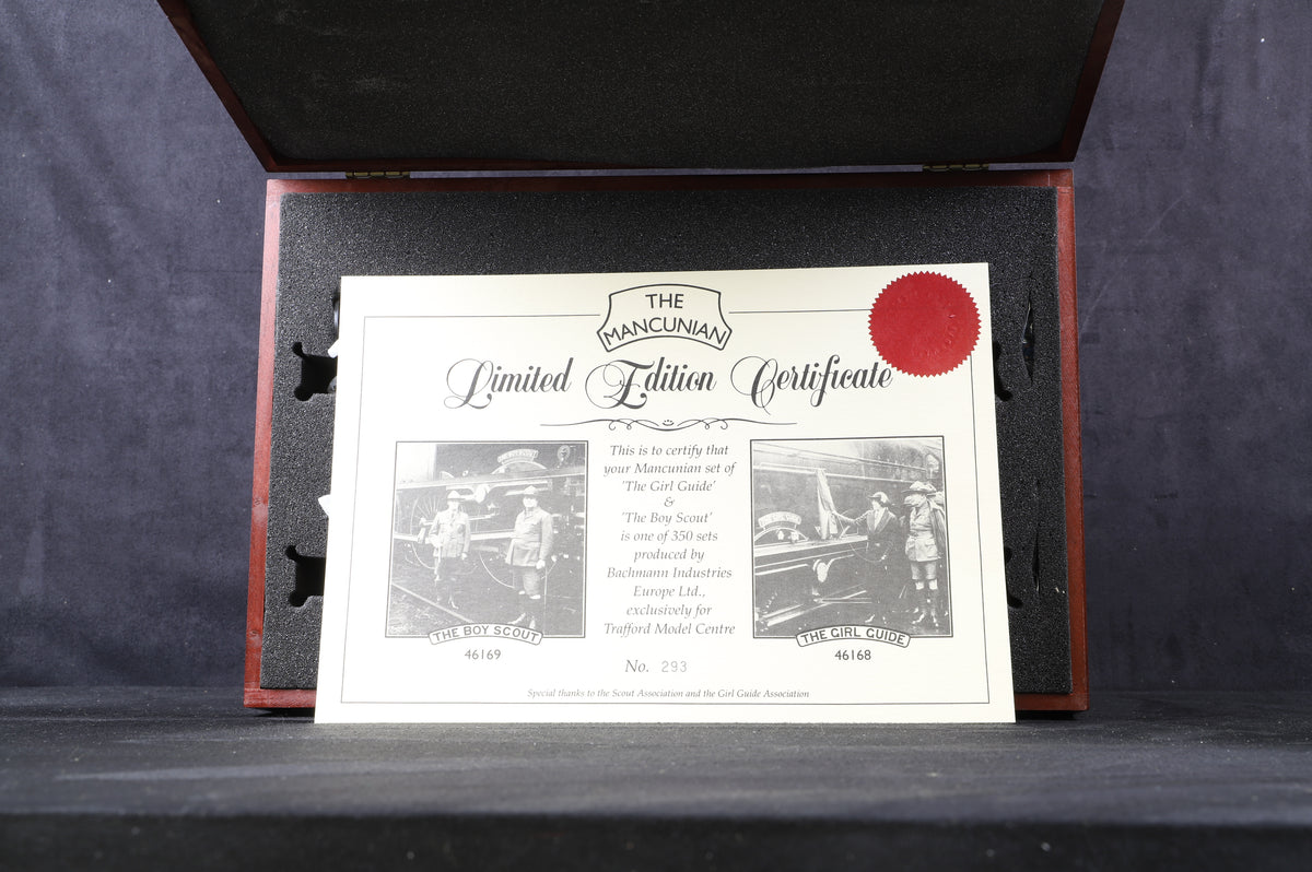 Bachmann OO 31-275 Class 6P Rebuilt Royal Scot 4-6-0 &#39;6100&#39; &#39;Royal Scot&#39; LMS Crimson Ltd Ed 293/350