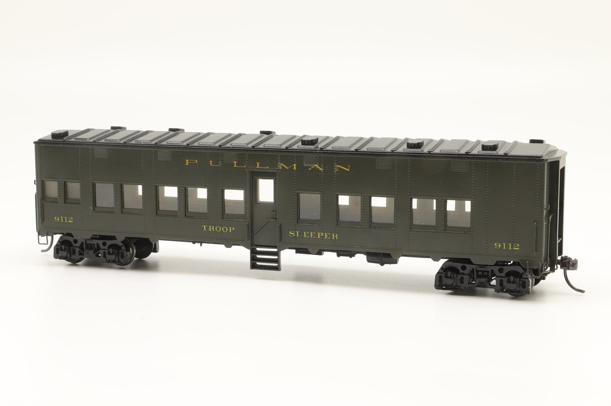 Hallmark Models Inc. HO Brass Pullman Troop Sleeper Car '9112'