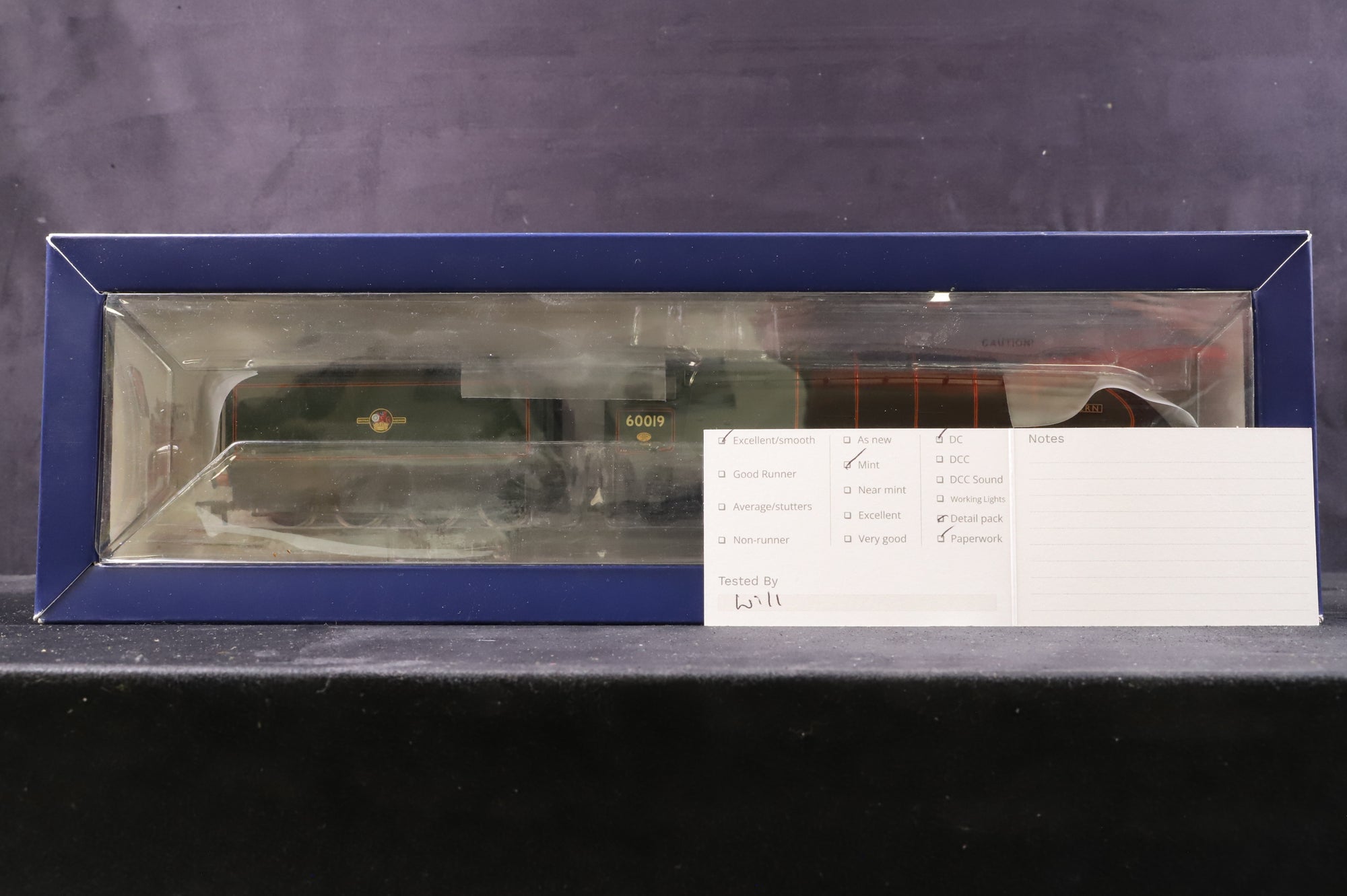 Bachmann OO 31-963 Class A4 'Bittern' 60019 BR Lined Green Late Crest