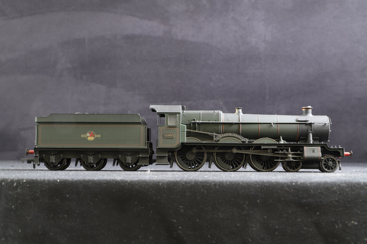 Hornby OO Hall Class 4995 &#39;Easton Hall&#39; L/C Professionally Weathered By Grimy Times
