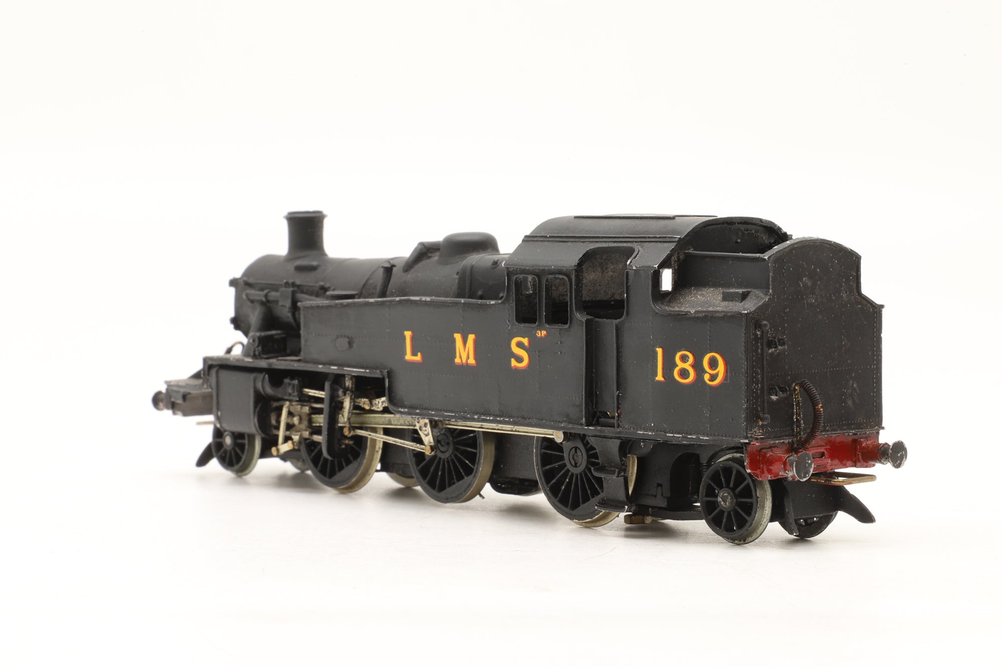 WORKSHOP Nu-Cast Kit Built OO LMS Stanier 2-6-2T '189' Non-Runner