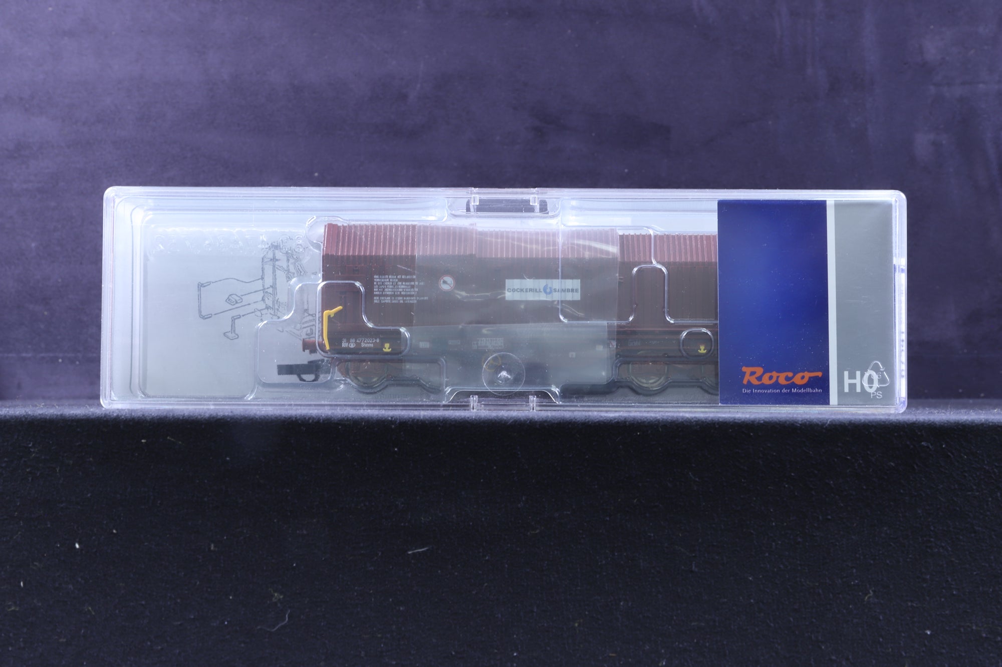 Roco HO Rake of 3 Wagons, Inc. 66431 & 2 x 67541