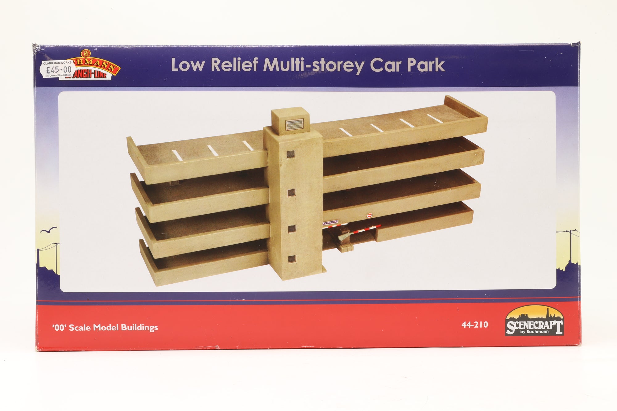 Bachmann OO 44-210 Low Relief Multi-Storey Car Park