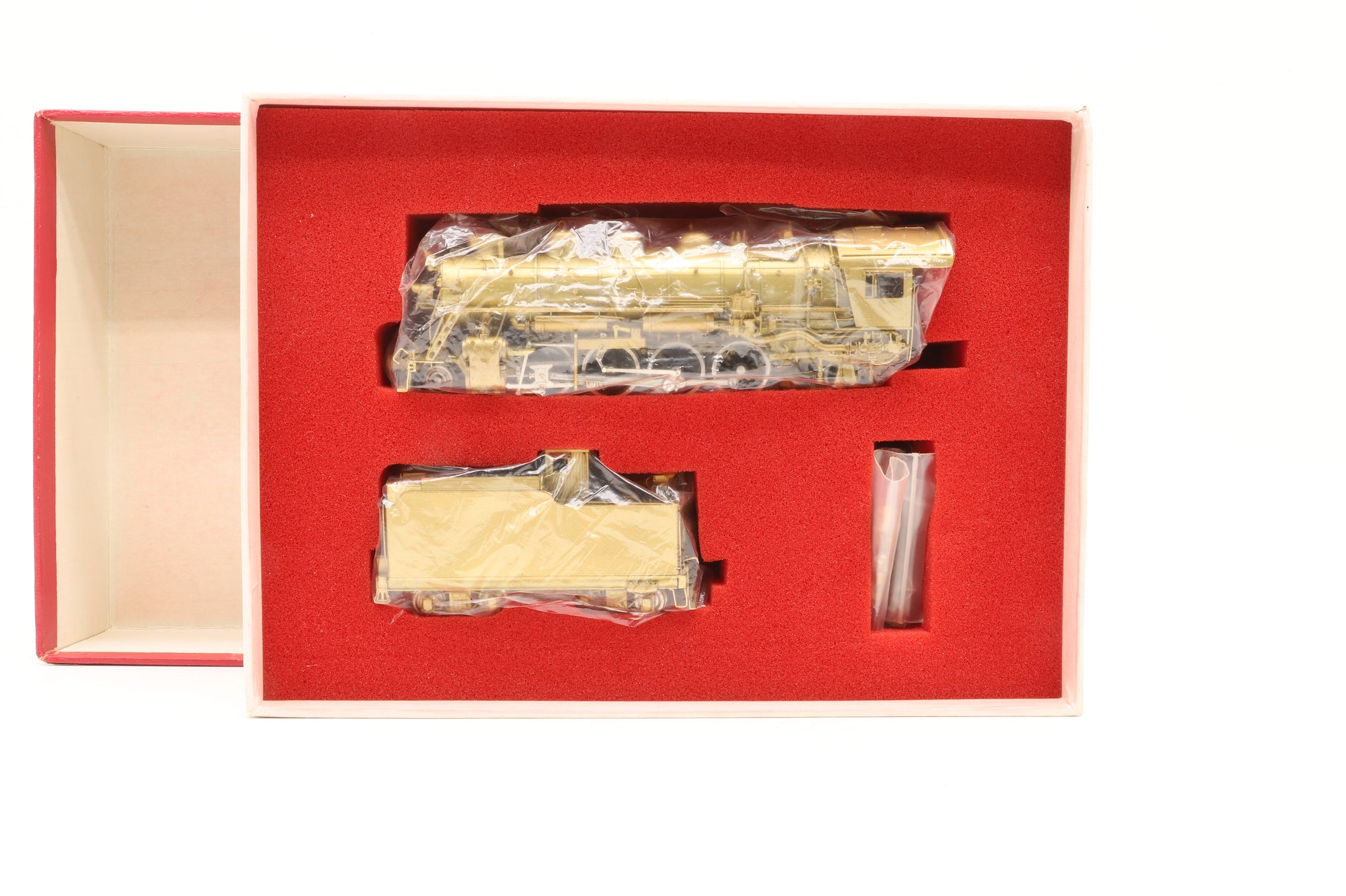 Samhongsa/Key Imports HO Brass K-59 Class 2-8-2 Mikado, Plain Brass