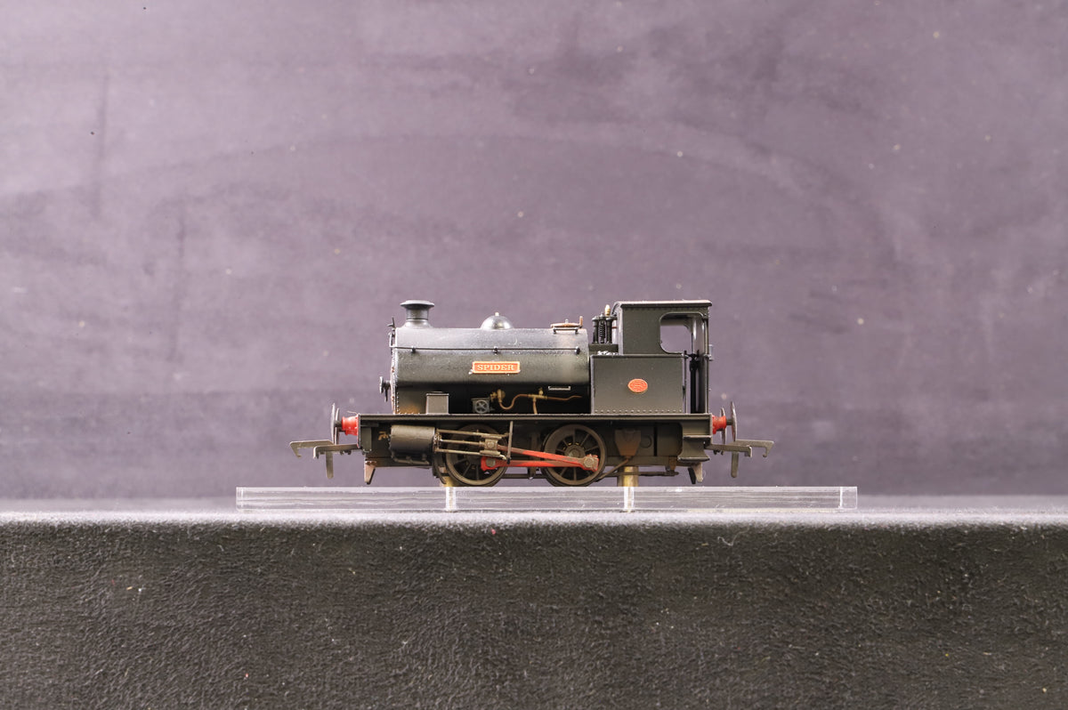 Dapol OO 4S-024-007TMC  Hawthorn Leslie &#39;Spider&#39; Green Black Park Colliery Weathered