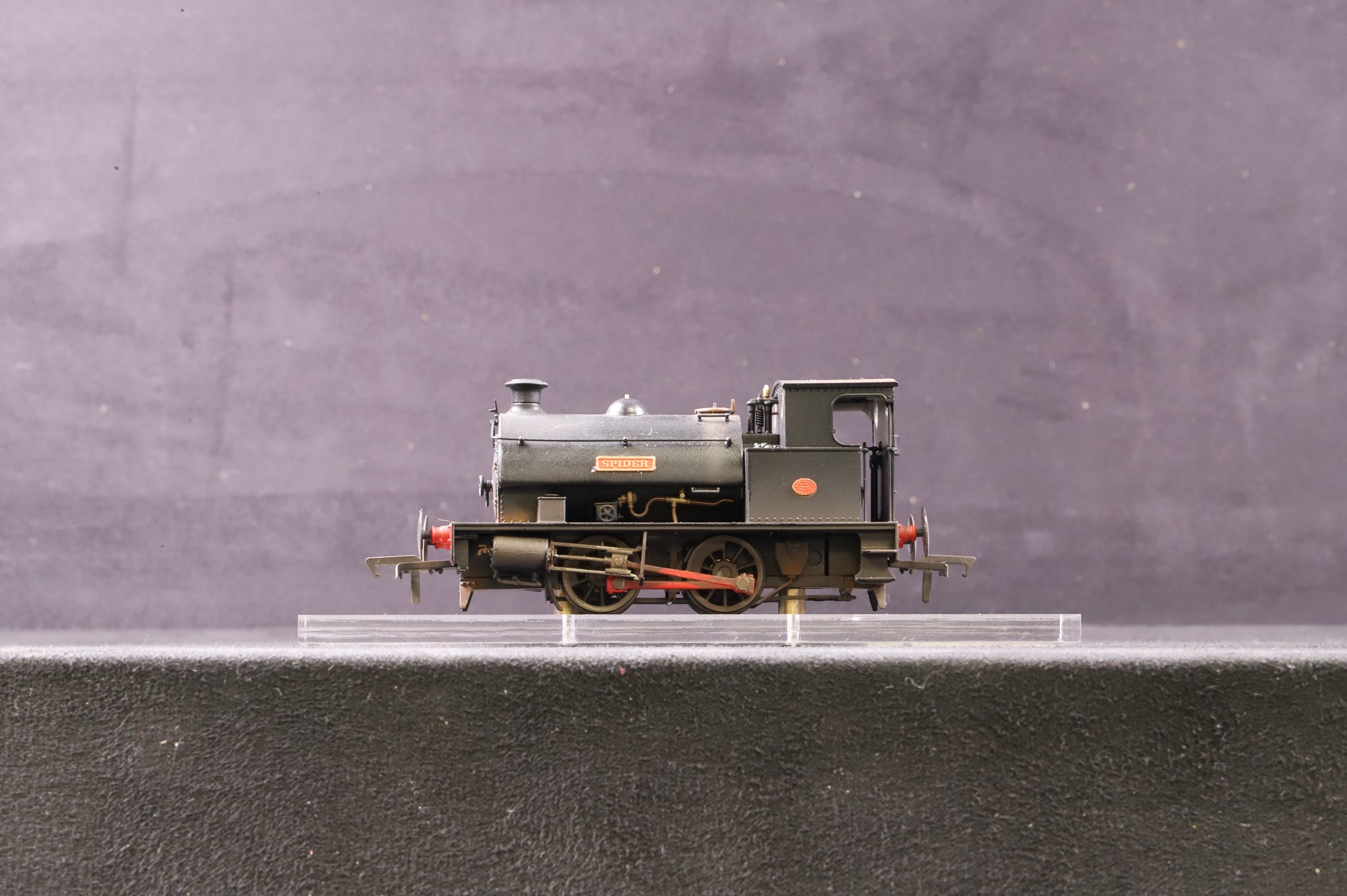 Dapol OO 4S-024-007TMC  Hawthorn Leslie 'Spider' Green Black Park Colliery Weathered