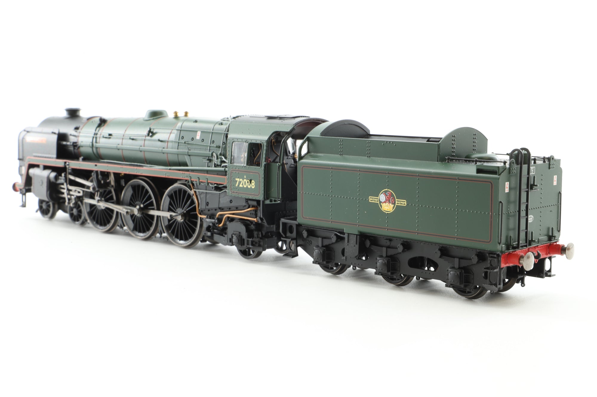 Hornby OO R2847X Standard Class '72008' 'Clan Macleod' BR Lined Green L/C DCC Fitted
