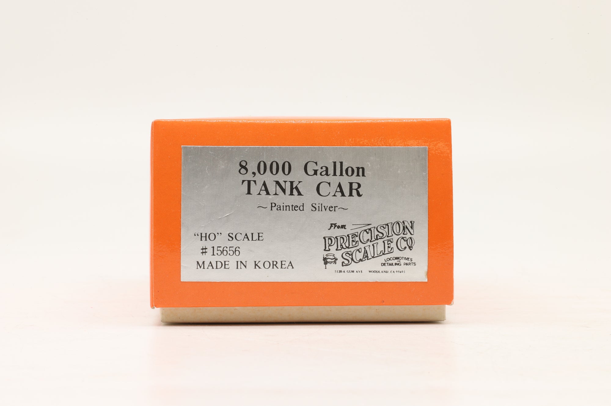 Iron Horse HO Brass 15656 8,000 Gallon Tank Car in Mobile Gas Silver