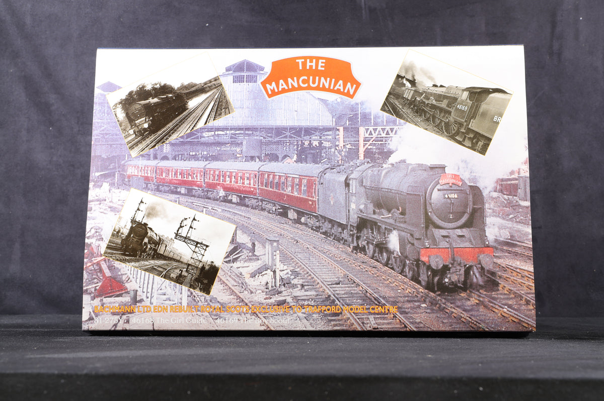 Bachmann OO 31-275 Class 6P Rebuilt Royal Scot 4-6-0 &#39;6100&#39; &#39;Royal Scot&#39; LMS Crimson Ltd Ed 293/350