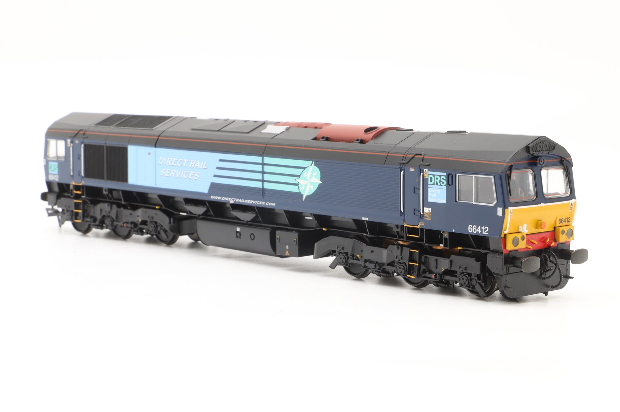 Bachmann OO 32-976DC Class 66/9 '66412' Diesel Locomotive DRS DCC Fitted