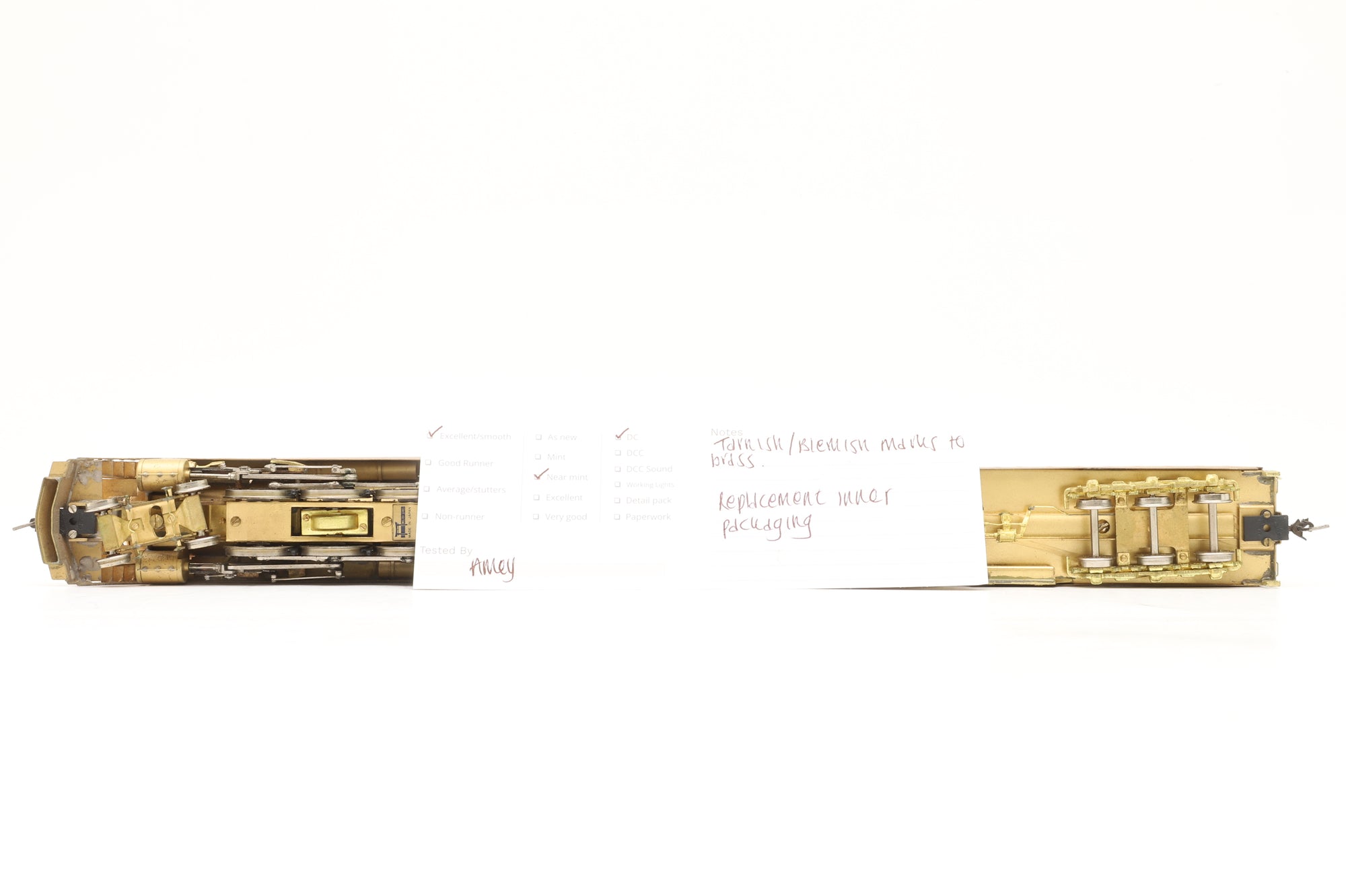 Master Series HO Brass Southern Pacific GS-2 4-8-4 Unpainted Brass